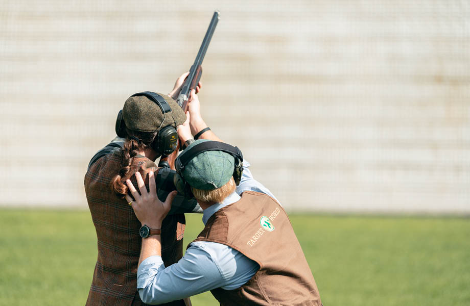 Schießanlage Schießen mit Trainer | TARGET WORLD