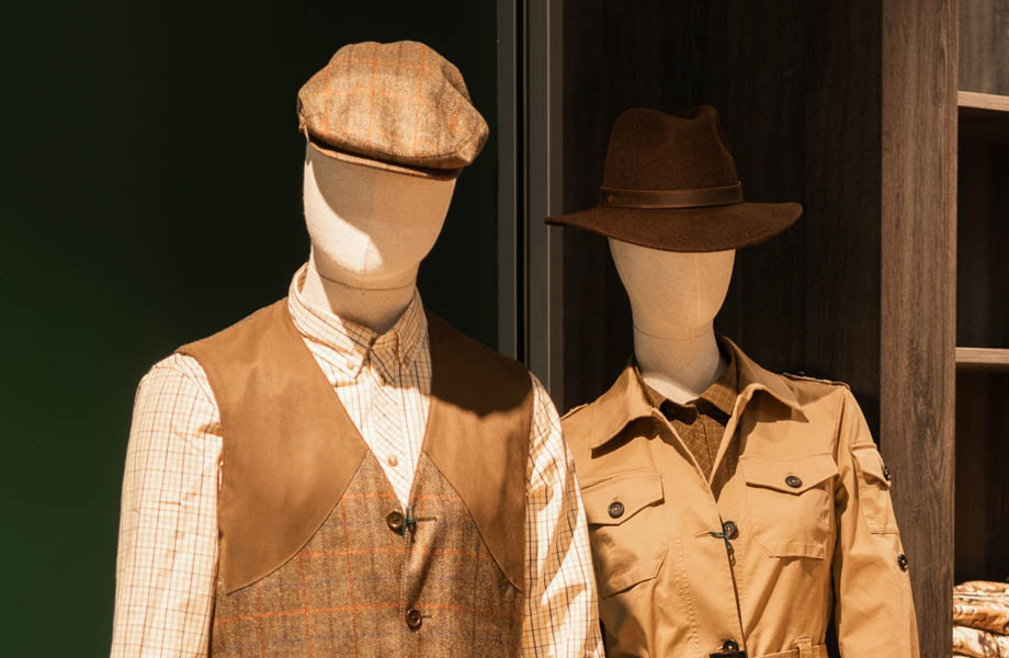 Mannequins mit Klamotten für die Jagd | Store | TARGET WORLD